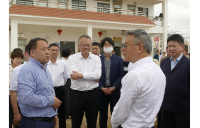 海南渔业董事调研临高新调渔港项目