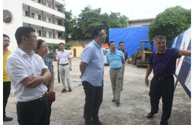 省国资委党委书记、主任马咏华一行调研指导海渔集团产业项目建设