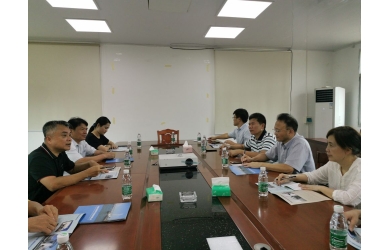 省工业和信息化厅一级巡视员林敏一行到海渔集团白马井基地进行项目调研