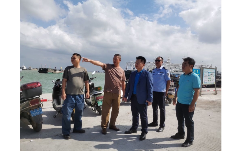 海南海洋党委委员、副总经理陈绪海赴基层党建联系点调研指导工作